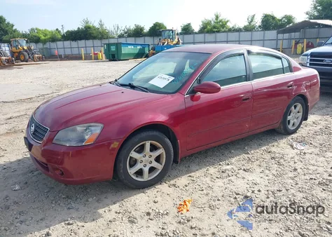 2006 Nissan Altima 2.5 S z USA, uszkodzony, nr VIN 1N4AL11D86N350528
